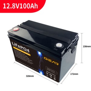 Батарея LiFePo4 GEAR 12.8V - 100Ah (GB-LiFePo4-12.8-100)