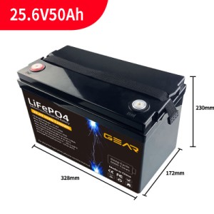 Батарея LiFePo4 GEAR 25.6V - 50Ah (GB-LiFePo4-25.6-50)