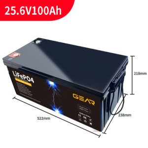 Батарея LiFePo4 GEAR 25.6V - 100Ah (GB-LiFePo4-25.6-100)