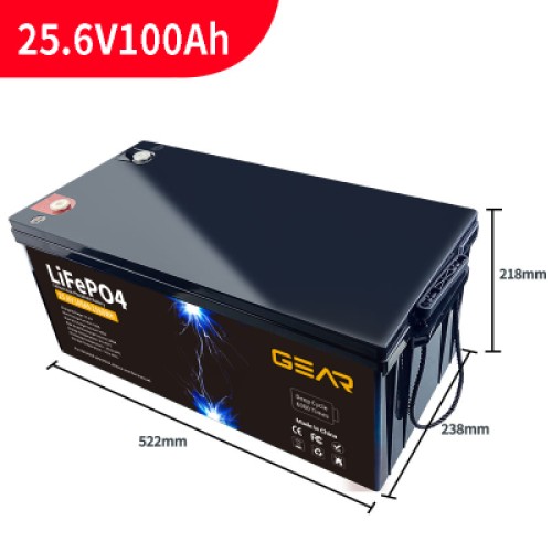 Батарея LiFePo4 GEAR 25.6V - 100Ah (GB-LiFePo4-25.6-100)