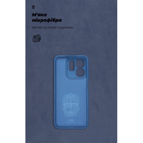 Чехол для мобильного телефона Armorstandart ICON Infinix Hot 50i / Smart 9 Camera cover Blue (ARM80981)
