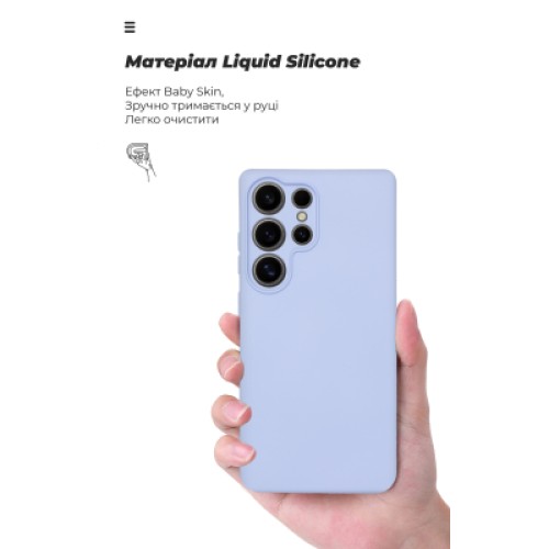 Чехол для мобильного телефона Armorstandart ICON Samsung S25 Ultra Camera cover Lavender (ARM81583)