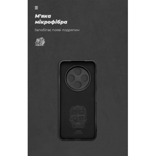 Чехол для мобильного телефона Armorstandart ICON Tecno Spark 30C 4G (kl5) Camera cover Black (ARM81203)