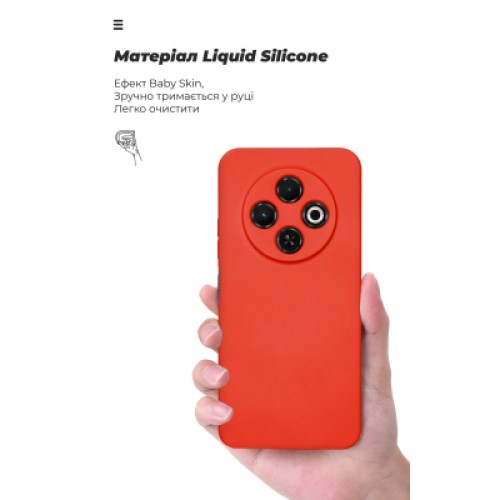 Чехол для мобильного телефона Armorstandart ICON Tecno Spark 30C 4G (kl5) Camera cover Red (ARM81205)