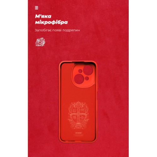 Чехол для мобильного телефона Armorstandart ICON Tecno Spark Go 1 (KL4) Camera cover Red (ARM81217)