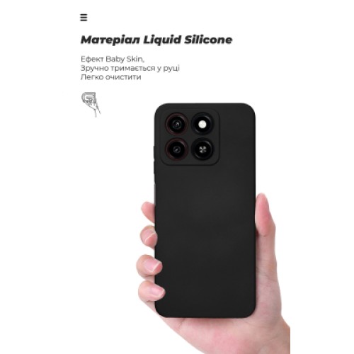 Чехол для мобильного телефона Armorstandart ICON ZTE Blade A35 4G / A55 4G Camera cover Black (ARM81524)