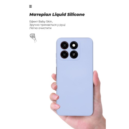 Чехол для мобильного телефона Armorstandart ICON ZTE Blade A35 4G / A55 4G Camera cover Lavender (ARM81527)