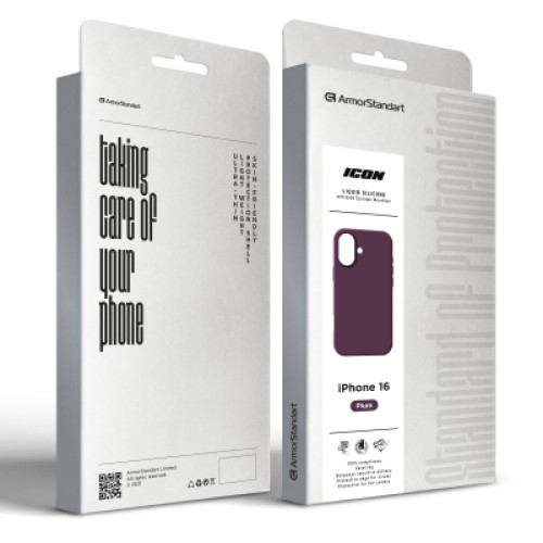 Чехол для мобильного телефона Armorstandart ICON2 Case Apple iPhone 16 Plum (ARM81297)