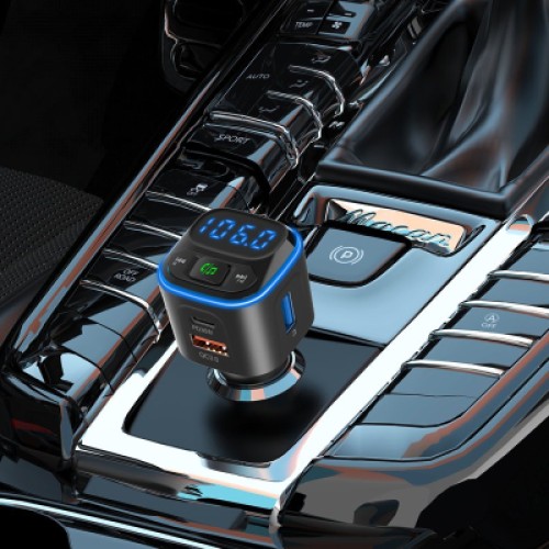 FM модулятор Gelius Tune GP-FMT051 (PD/QC) 36 Watt Black (GP-FMT051)