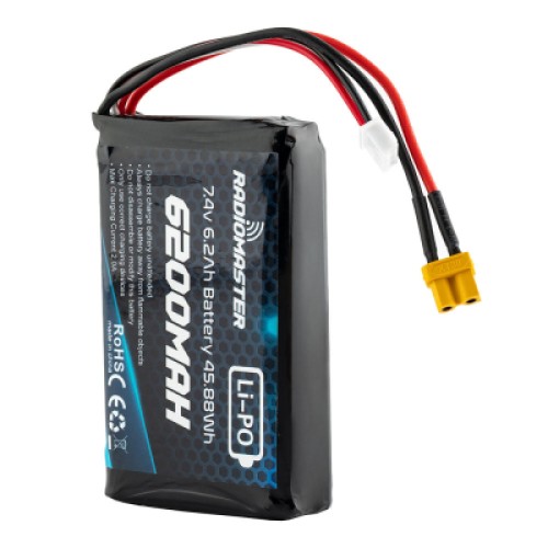 Акумулятор для дрона RadioMaster 6200mah 2S Lipo Transmitter Battery (HP0157.BATT-6200-2S)