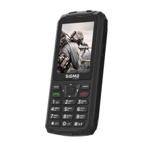 Мобильный телефон Sigma X-treme PR68 Type-C Black (4827798122419)