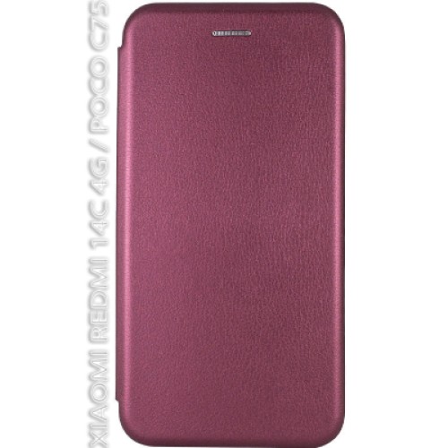 Чехол для мобильного телефона BeCover Exclusive Xiaomi Redmi 14C 4G / Poco C75 Red Wine (712511)