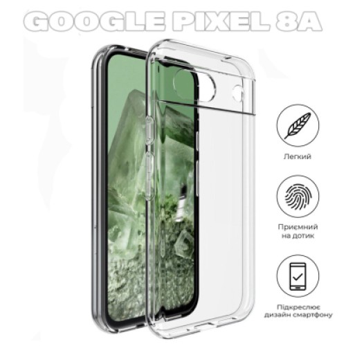Чехол для мобильного телефона BeCover Google Pixel 8a Transparancy (711662)