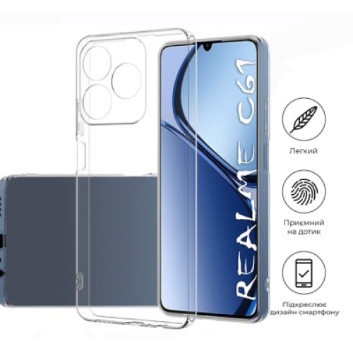 Чехол для мобильного телефона BeCover Realme C61 Transparancy (711900)
