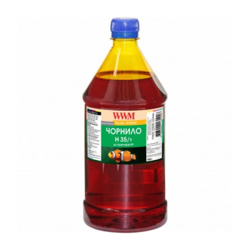 Чернила WWM HP 22/134/121 1000г Yellow (H35/Y-4)