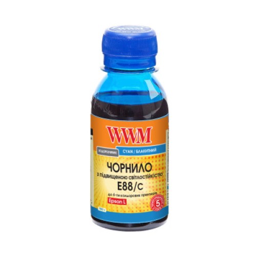 Чернила WWM Epson L8050/L18050 100г Cyan (E88/C-2)