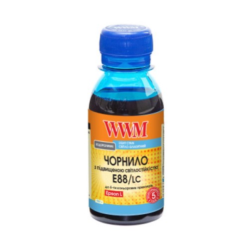 Чернила WWM Epson L8050/L18050 100г Light Cyan (E88/LC-2)