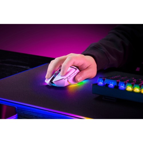 Мышка Razer Basilisk V3 Pro 35K Wireless/Bluetooth White (RZ01-05240200-R3G1)