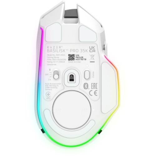 Мышка Razer Basilisk V3 Pro 35K Wireless/Bluetooth White (RZ01-05240200-R3G1)