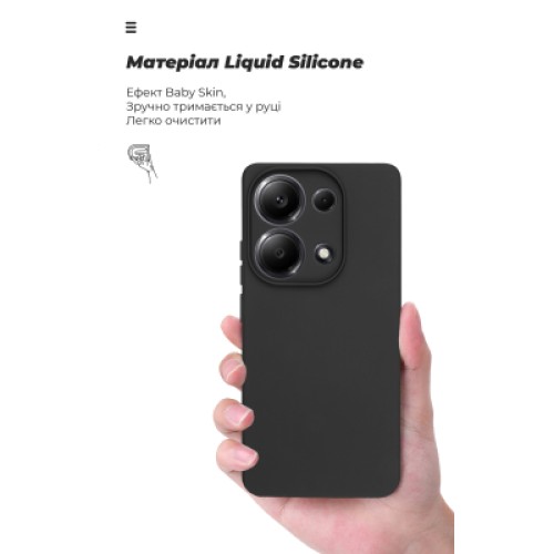 Чехол для мобильного телефона Armorstandart ICON Xiaomi Redmi Note 13 4G Camera cover Black (ARM82788)