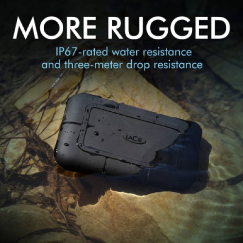 Накопитель SSD USB Type-C 4TB Rugged Pro LaCie (STHZ4000800)