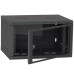 Шкаф настенный Ipcom 4U, 600*350, RAL9005 (СН-4U-060х035-ДС-9005)
