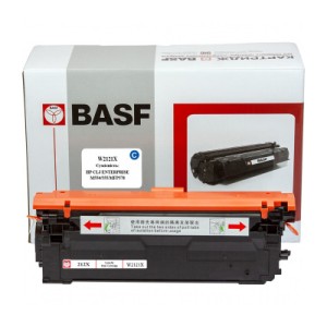 Картридж BASF HP CLJ M554/M555/M578 , W2121X Cyan (BASF-KT-W2121X)
