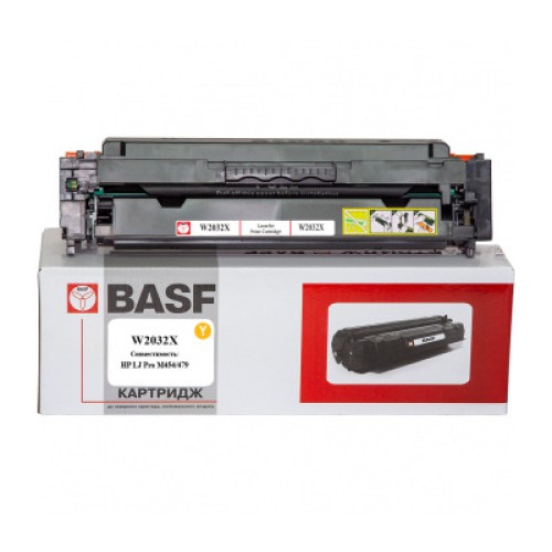 Картридж BASF HP LJ Pro M454/479 6000 ст. Yellow W2032X (BASF-KT-W2032X)