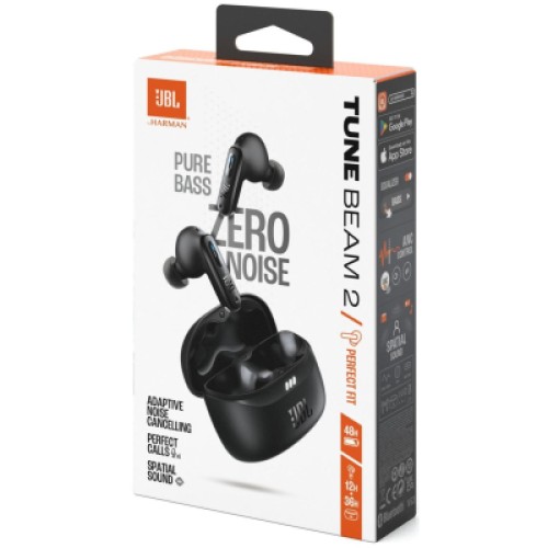 Наушники JBL Tune Beam 2 Black (JBLTBEAM2BLK)