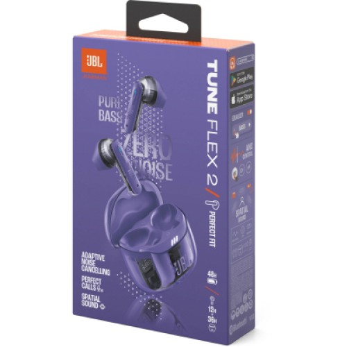 Наушники JBL Tune Flex 2 Ghost Purple (JBLTFLEX2GMAE)