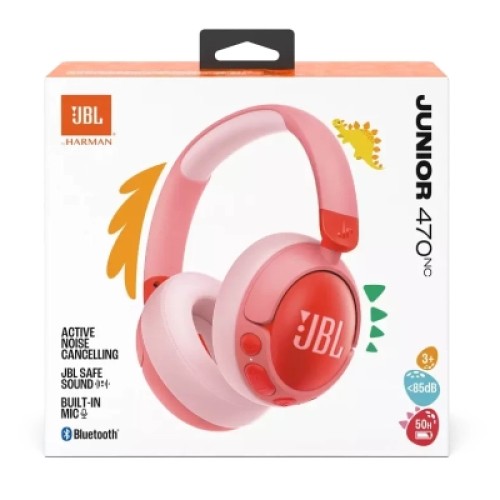 Наушники JBL JR 470 NC Pink (JBLJR470NCPIK)