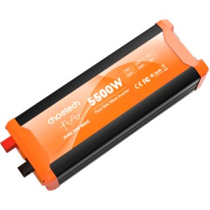 Автомобільний інвертор Choetech 12V/220V 2500 Вт, чиста синусоїда (CJ5000Q-V2)