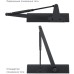 Доводчик двери Ryobi D-2055V BLACK