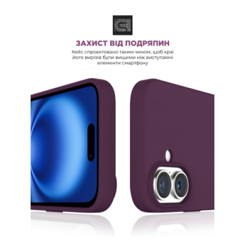 Чехол для мобильного телефона Armorstandart ICON2 MagSafe Apple iPhone 16 Plum (ARM81312)