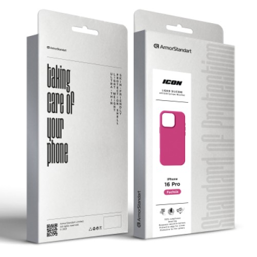 Чехол для мобильного телефона Armorstandart ICON2 MagSafe Apple iPhone 16 Pro Fuchsia (ARM81319)