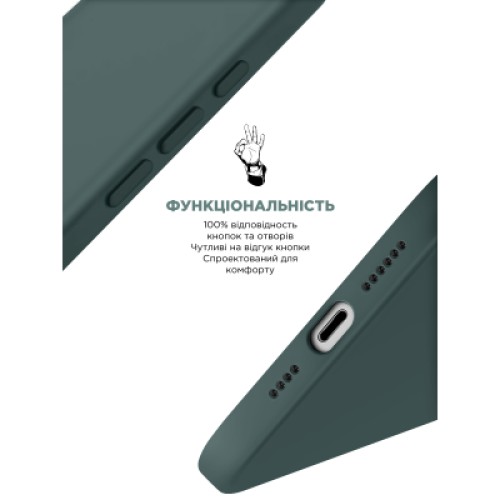 Чехол для мобильного телефона Armorstandart ICON2 MagSafe Apple iPhone 16 Pro Lake Green (ARM81318)