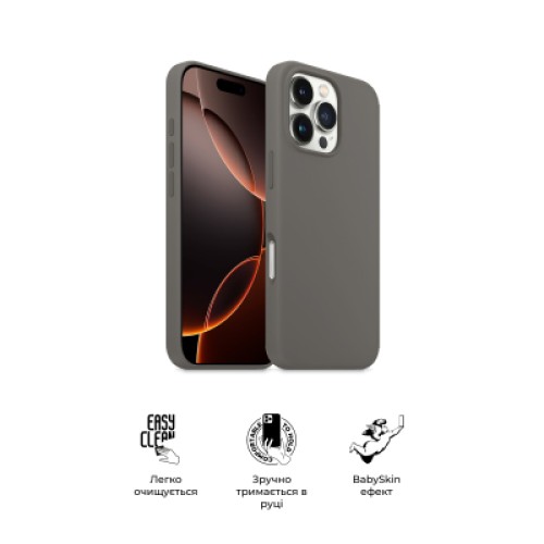 Чехол для мобильного телефона Armorstandart ICON2 MagSafe Apple iPhone 16 Pro Max Stone Grey (ARM81321)
