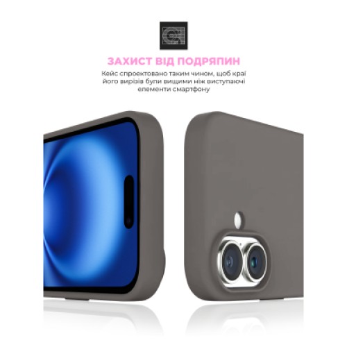 Чехол для мобильного телефона Armorstandart ICON2 MagSafe Apple iPhone 16 Stone Grey (ARM81311)
