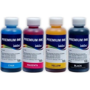 Чернила InkTec Epson L800, 4*1л, BCMY (E0017-4SET1L)