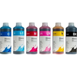Чернила InkTec Epson R270/290 RX590/610/690 6*1L, B/C/LC/M/LM/Y (E0010-6SET1L)