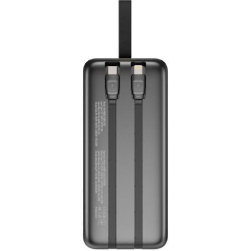 Батарея универсальная ColorWay 50 000 mAh PD/18W, QC3.0/22.5, Digital Display, Black (CW-PB500LPC5BK-PDD)