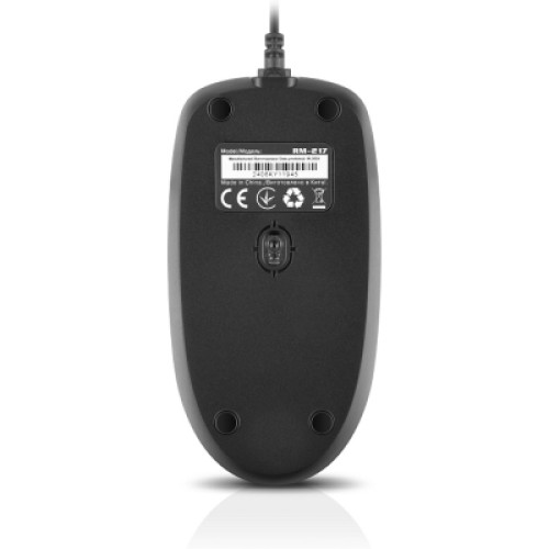 Мышка REAL-EL RM-217 USB Black/Gray (EL123200038)