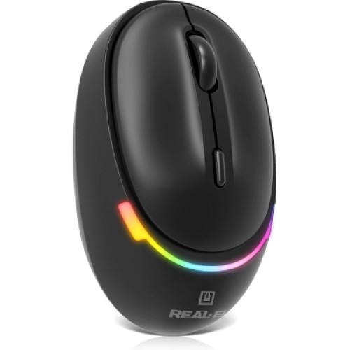 Мышка REAL-EL RM-440W Wireless/Bluetooth Black (EL123200045)