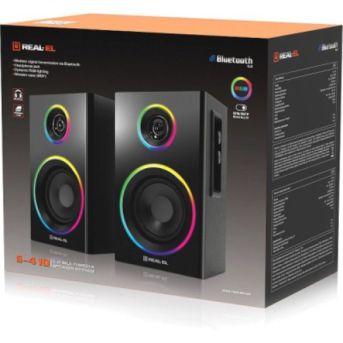 Акустическая система REAL-EL S-410 Black (EL121200016)