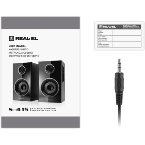 Акустическая система REAL-EL S-415 (EL121200017)