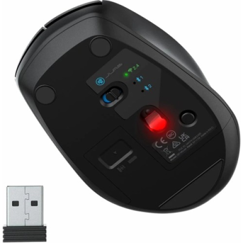 Мышка Jlab GO Mouse Wireless/Bluetooth Black (IEUMGOMOUSERBLK124)