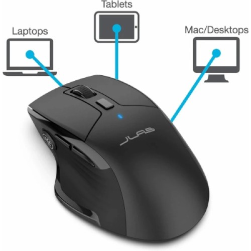 Мышка Jlab JBuds Mouse Wireless/Bluetooth Black (IEUMJBMOUSERBLK124)