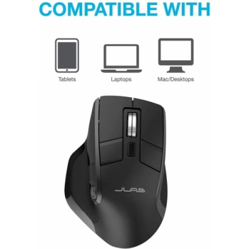 Мышка Jlab Epic Mouse Wireless/Bluetooth Black (IEUMEPICMOUSERBLK124)