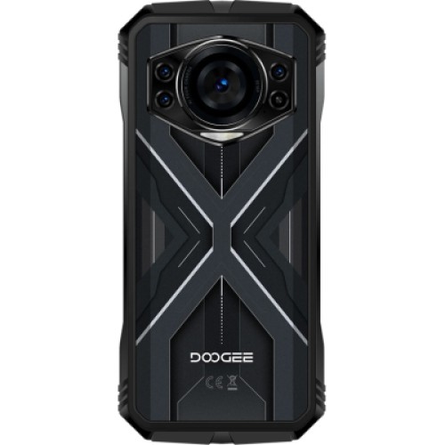 Мобильный телефон Doogee S cyber 8/256Gb Black Silver (6923740212424)