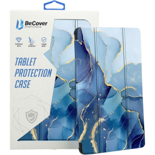Чехол для планшета BeCover Soft Edge TPU Xiaomi Redmi Pad SE 8.7" Blue Marble (712572)